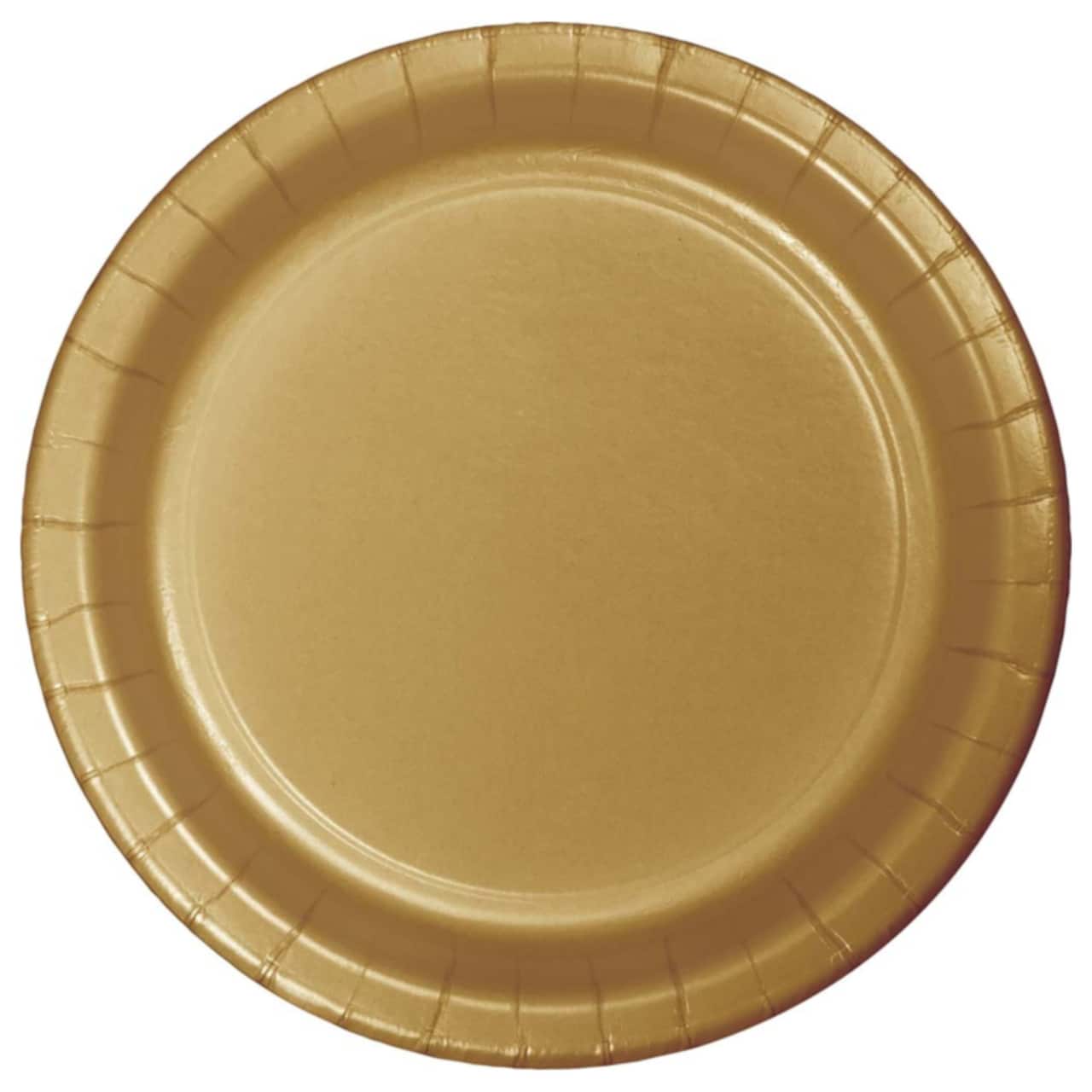 9" Solid Paper Plates, 24ct.
